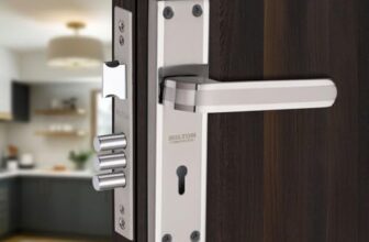 Milton 7 Inch Stainless Steel Two Tone Mortise Lock Set- MSS-New Hockey
