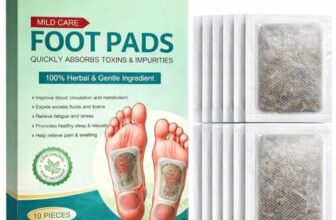Foot patch (PACK OF 10) Herbal And Gentle Ingredient Detox Foot Pads, Natural Ingredients for Sleep Aid, Pain Relief, Toxin Removal with Bamboo Vinegar and Acupoint Micro-Massage Technology