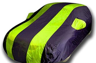 ARNV Mirror Pocket, Mercedes CLA Car Cover | for car | Blue & Yellow
