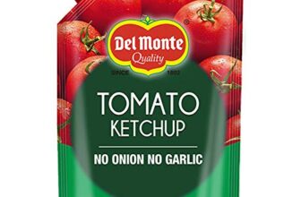 Del Monte Tomato Ketchup – No Onion No Garlic, 900 g| No MSG |100% Vegan | Tomato Sauce