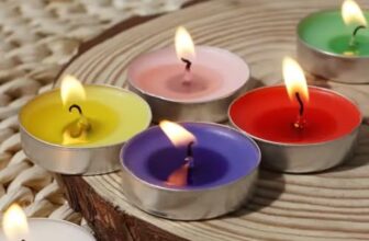 50 Pcs Paraffin Wax Candles Tea Light, 3 hr Burn time, No Residue Diwali Decoration,Smokeless, (50 PC Unscented) | Popo Toys®