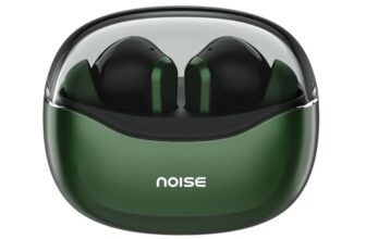 Noise Buds VS601 Wireless Earbuds, Bluetooth Earbuds with 50H Playtime, Quad Mic ENC for Clear Calls, 10mm Drivers, Dual Device Pairing, Transparent Case Design, Deep Bass, BT v5.3 (Emerald Green)