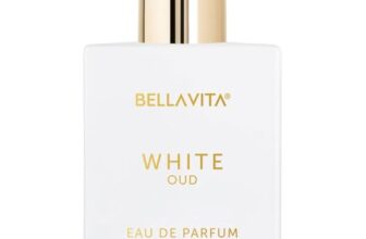 BELLAVITA White Oud 100ml | Long Lasting Unisex Perfume | Perfume for Man and Woman | Eau De Parfum | Orange, Patchouli, Musk | Oud, Citrus & Spicy Premium Fragrance