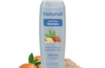 Naturali Moisture Filling Shampoo, With Hyaluronic Acid, Argan Oil & Quinoa, For Dry & Dehydrated Hair, Adds Shine & Bounce, Hyaluron Moisture 100H, 100Ml.