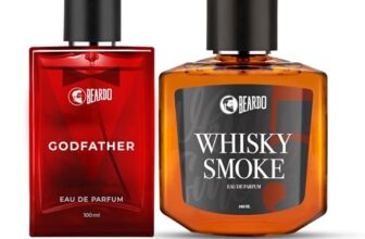 BEARDO Godfather & Whisky Smoke Perfume For Man,100ml X 2|Eau De Parfum|Premium Perfume | Strong Long Lasting Fragrance | Perfume for Men |Gift For Men| Boyfriend | Husband