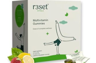 R3SET Multivitamin Gummies for Men & Women | Boosts Immunity, Energy & Stamina | Fills Daily Nutritional Gaps | 100% Vegetarian, No Added Sugar | Vitamins A, C, D, E & Zinc for Overall Health – 30 Gummies