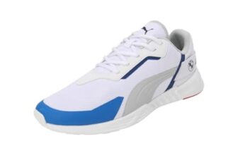 Puma Unisex-Adult BMW MMS Tiburion Logo White-Cool Light Gray Sneaker – 11 UK (30804504)