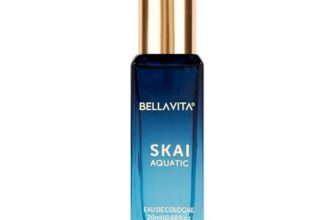 Bella Vita Luxury Skai Aquatic | Long Lasting Unisex EDC 20ml | with Bergamot, Lavender & Patchouli | Woody Premium Fragrance Perfume for Men & Women