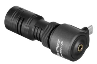 Saramonic SmartMic+OP Compact Omnidirectional Mic for The Osmo Pocket & Pocket 2 w/USB-C & Headphone Out