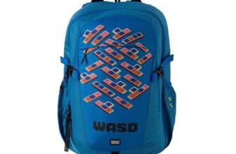 Wiki Stylish Unisex Backpack | Tribe 1 Durable & Lightweight backpack for Men & Women | Backpack for Office, Gym, Travel (31.5 Litre, Blue)