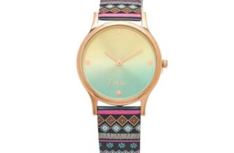 TEAL BY CHUMBAK Round Dial Analog Hand Watch for Women, Gifts for Women/Girls/Ladies, Stylish Fashion Watch for Casual/Work