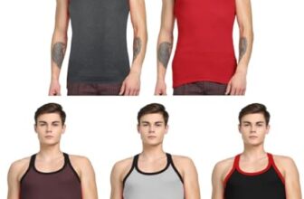 Rupa Jon Men’s Solid Regular Fit Vest (Jon-Obamaa-Gym-Vest-5-90_Assorted