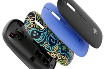 Zebronics Fusion Wireless Mouse, 1200 DPI, Magnetic Swappable Shells, 3 Buttons, USB Nano Receiver, Lightweight, Power Saving Mode, High Precision
