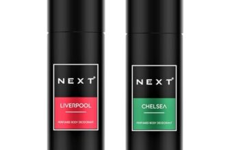 Next Care Liverpool & Chelsea Perfumed Body Spray for Men & Women | Long Lasting Deodorant Combo Pack | Fresh Citrus & Smokey Vanilla Fragrance | Body Deodorant Spray | 150ml Each (Pack of 2)