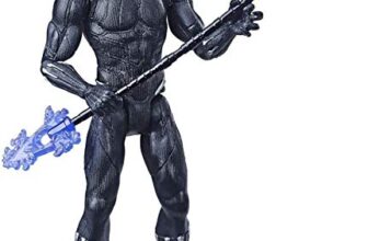 Marvel Avengers Avengers End Game Black Panther Super Hero Action Figure Toy (6 Inches, Multicolor)