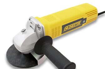 Cheston Angle Grinder for Grinding, Cutting, Polishing (4 inch/100mm), 850W Yellow Grinder Machine with Auxiliary Handle