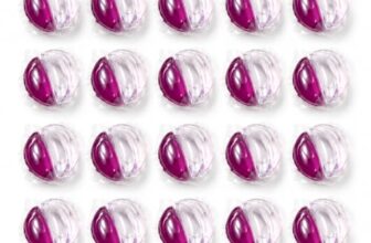 Laundry Pods Detergent Capsules 3 in 1, Dissolvable Clothes Washing Pods with Tough Stain Cleaning & Floral Fragrance for Top/Front Load Machines, 1 Pod for 5-7 kg Load (10, Fresh)