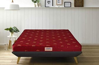 Springtek Amaze Eco Premium High Density Foam Mattress | 6 Inches Quilted Anti-Microbial Fabric Eco HD EPE Foam Mattresses | Queen Size Gadda | 72×60 Inches