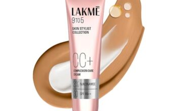 Lakme 9 to 5 CC Cream Almond with 3% Niacinamide Complex SPF30 PA++ | 90% lightweight moisturizing cream for Care & 10% Foundation for Care |Conceals Dark Spots| Brightens Skin |30 g