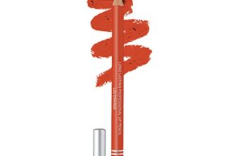 Colors Queen Lip Liner Pencil | Long Lasting & Waterproof Formula | Matte Lip Liner Pencil for Women (L-02, Orange)