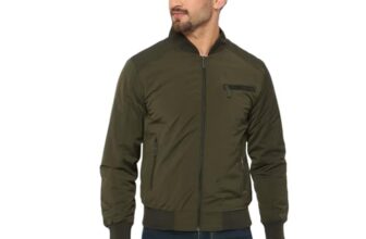Duke Stardust Men Full Sleeve Jacket (SDZ2393N_Olive_3XL)