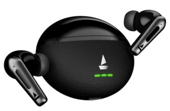 boAt Airdopes Prime 512 (2026 Launch) Volume Swipe Control, 4Mics AI-ENx, 50H Battery, Multi Connect, App Support, BT v6.1, Bluetooth Earbuds, TWS Ear Buds Wireless Earphones with mic(Midnight Pebble)