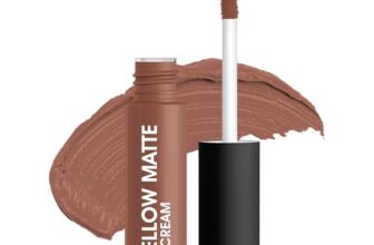 Colors Queen Mellow Matte Lip Cream, Long Wear Liquid Matte Lipstick, Velvety Soft Finish, Weightless Formula, Long Lasting Lipstick for Women (11 – Brown Espresso)