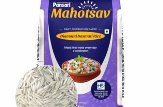 Mahotsav Diamond Basmati Rice, 1 Kg Bag by Pansari Brand