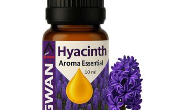 Gwan Hyacinth Aroma Oil for Home Fragrance | Best for Aromatherapy | Helps in meditation | Used in Diffusers, Candles, Air Fresheners, Soaps, Humidifier, Diffuser | Essential Oil 10 ml,