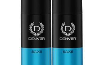 DENVER Saxe Deodorant 150ML(Pack of 2) | Long Lasting Deo for Men & Boys