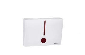 Anchor by Panasonic Swami Narayan Door Bell for Home and Office (Pack of 1, White)