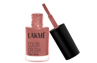 Lakme True Wear Color Crush Glossy Finish Nail Polish, Long Lasting & Vibrant Nail Paint, 82, 6Ml