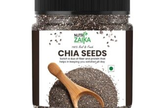 NUTRIZAIKA Raw Chia Seeds | Superfood for Weight Management & Energy 1kg