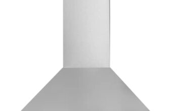IFB 60 cm 960 m³/HR Pyramid Kitchen Chimney (COOKER HOOD OLIM BF-60 Plus, 2 Baffle Filters, Silver)