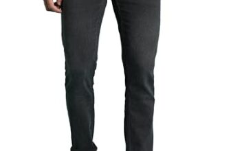 Highlander Men Straight Fit Light Fade Clean Look Stretchable Jeans