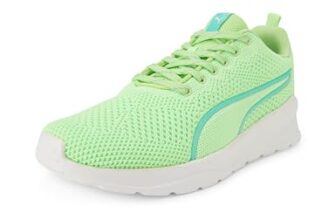 Puma Womens Lightstorm WNS Spring Fern-Mint-White Sneaker – 3 UK (39583202)