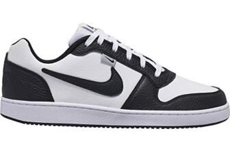 Nike EBERNON Low PREM-White/Black-Wolf GREY-AQ1774-102-5.5UK
