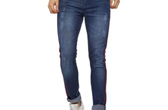 Campus Sutra Men’s Regular Jeans (SSCS23JN_S3L_M_PLN_NBU_Blue-07_32)