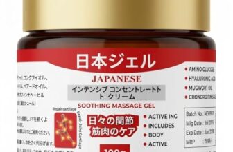 Japanese Instant Pain Relief Soothing Massage Gel | Fast-Acting Muscle & Joint Comfort | With Mugwort Oil, Camphor & Lactic Acid | Relief for Back, Neck, Shoulders & Knees (100 gm (pack of 1))