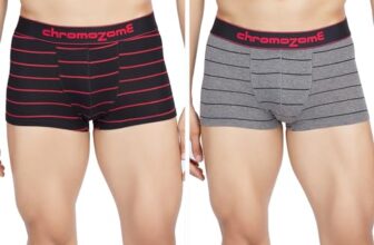 Chromozome Men Trunk CZ 408 (Pack of 2) S Multi 1