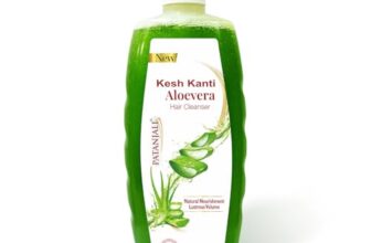 Patanjali Kesh Kanti Aloevera Hair Cleanser 650 Ml, Natural Nourishing Shampoo For Thick & Strong Hair, Scalp Cleansers for Men and Women, All Hair Types
