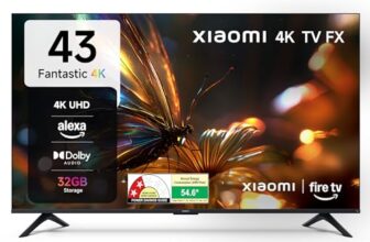 Xiaomi 108 cm (43 inch) FX Ultra HD 4K Smart LED Fire TV L43MB-FIN