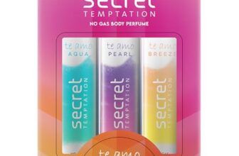 Secret Temptation Te Amo Aqua, Breeze and Pearl Perfume Body Spray Combo for Women, Pack of 3 (120 ml each)