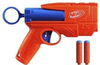 Nerf N Series Ward Blaster, 2 Nerf N1 Darts Compatible Only with N Series Blasters, Kids Outdoor Games, Ages 8+