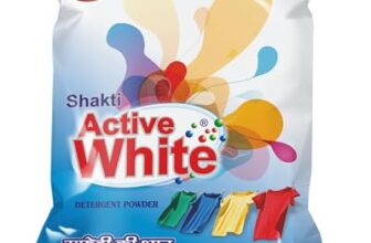 Active White Detergent Washing Powder, 7 kg Ultra Pack | Laundry Detergent | Removes Tough Stains | High Efficiency | Superior Cleaning | Power Boosters