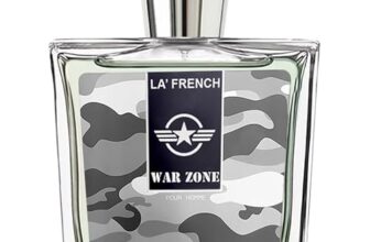 La French War Zone Perfume For Men, 100ml | Eau De Parfum | Premium, Long Lasting | Intense Fresh Masculine Fragrance | Suitable For Every Occasion