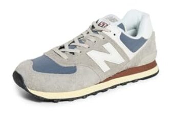 New Balance Unisex 574 Lifestyle Shoe, Brown, 10