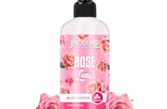 JAQULINE USA Body Lotion for Men and Women | Tones and Soothes Skin | Provides Intense Nourishment | Suitable for All Skin Types |Rose Love,250ml