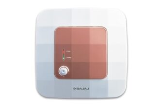 Bajaj Maestro 15 L Storage Water Heater For Home | 4 Star Rated Geyser For Bathroom & Kitchen | Child Safety Mode | 2 Years Warranty 【White & Beige】