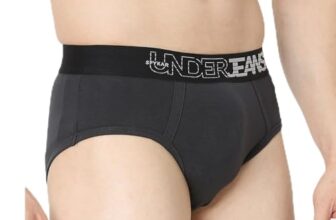 Underjeans by Spykar Men Premium Pack of 2 Grey – Olive Brief